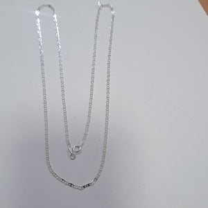 CADENA TEJIDO ESPEJO PLATA .925 60 CM 4.2 GR (NUEVO)