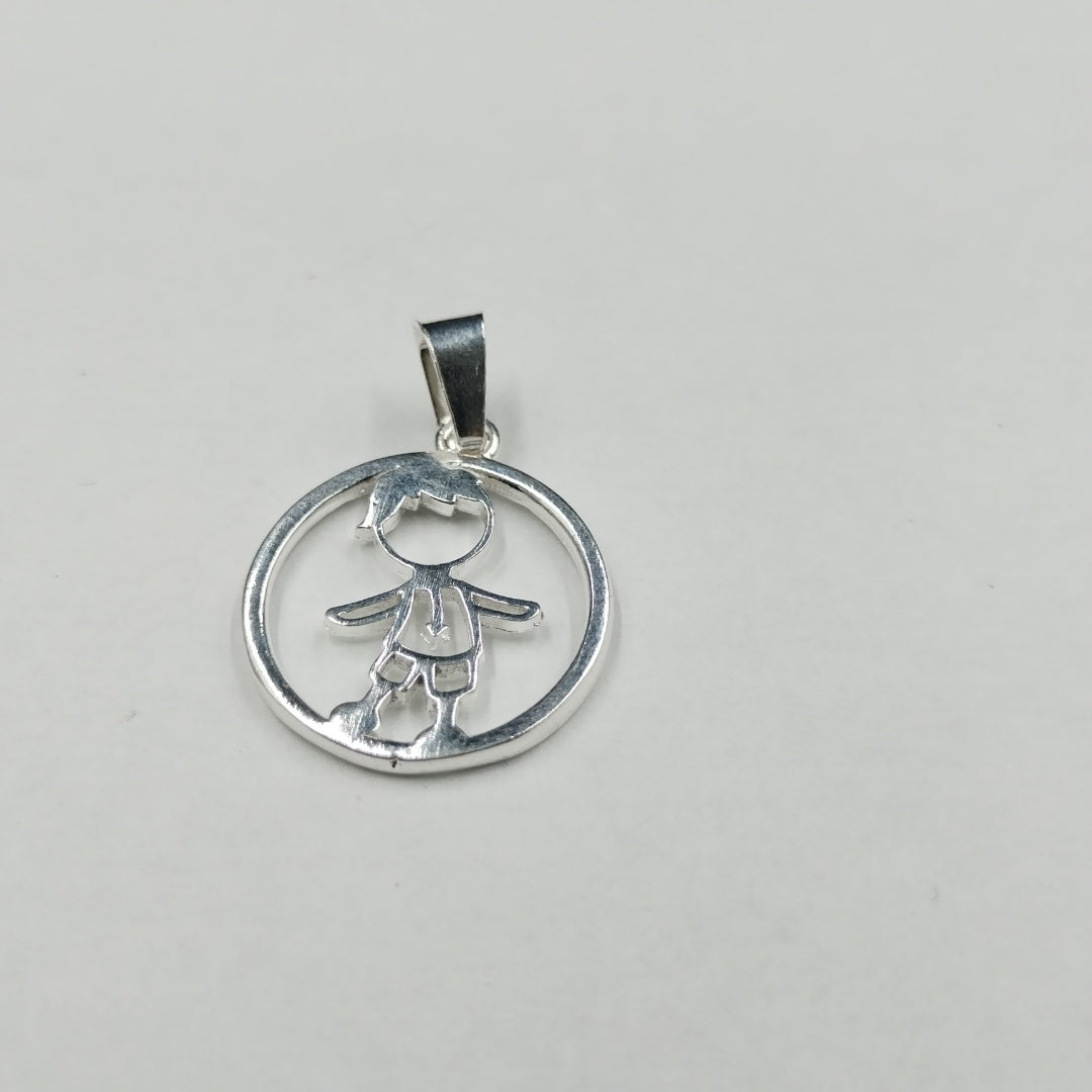 DIJE NIÑO PLATA .925 2 GR (NUEVO)