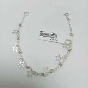 PULSERA TEJIDO ESPECIAL PLATA .925 18 CM 2.9 GR (NUEVO)