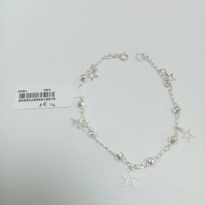 PULSERA TEJIDO ESPECIAL PLATA .925 18 CM 2.7 GR (NUEVO)