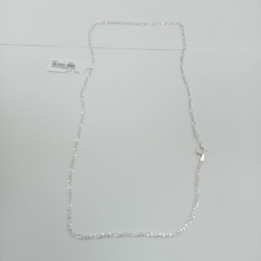 CADENA TEJIDO 3X1 PLATA .925 50 CM 4 GR (NUEVO)