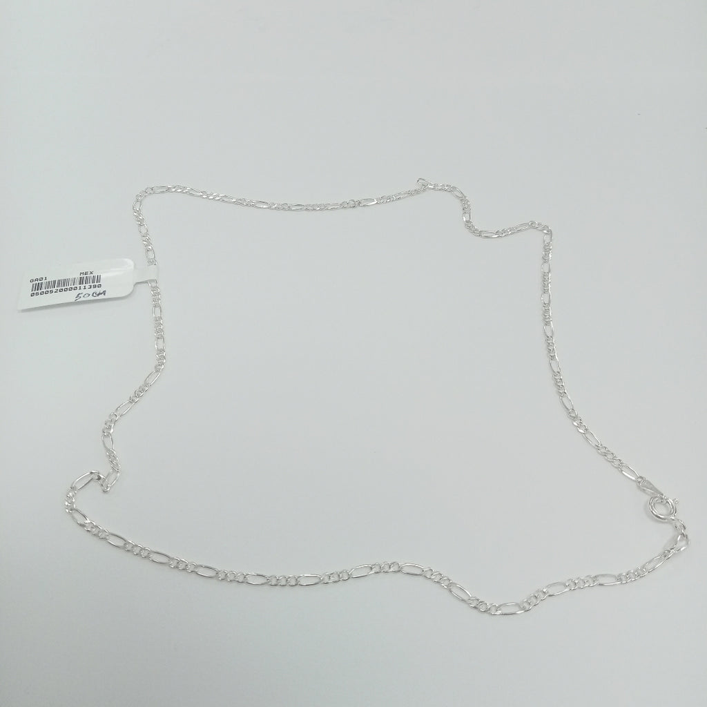 CADENA TEJIDO 3X1 PLATA .925 50 CM 4.2 GR (NUEVO)