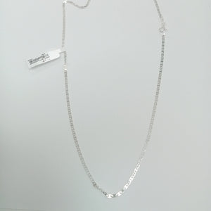 CADENA TEJIDO ESPEJO PLATA .925 60 CM 4.2 GR (NUEVO)
