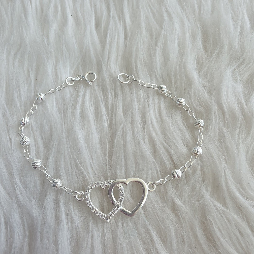 PULSERA TEJIDO TEJIDO ESPECIAL PLATA .925 18 CM 4.1 GR (NUEVO)