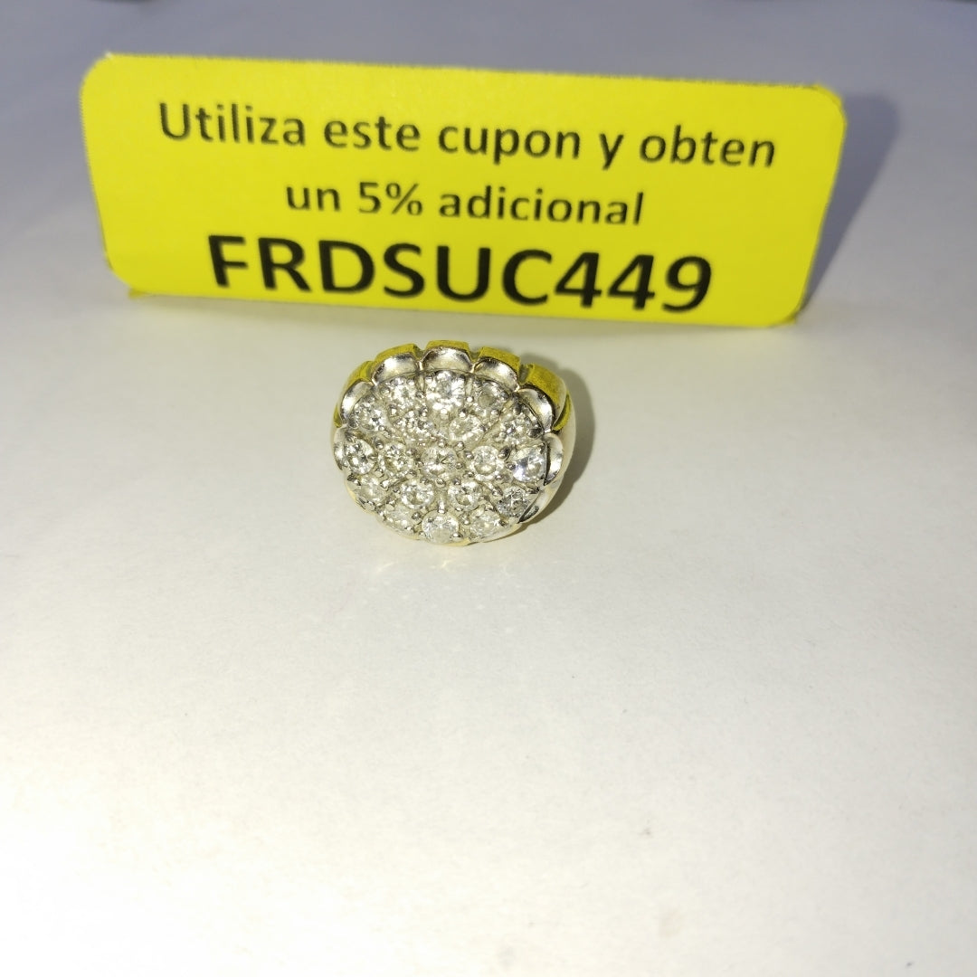 ANILLO ORO 14 K 9,20 GRMS (SEMINUEVO)