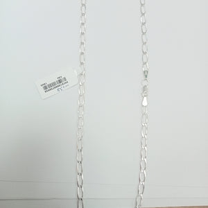 CADENA TEJIDO ESLABONES PLATA .925 55 CM 10 GR (NUEVO)