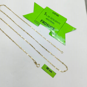 CADENA ORO 14 K 2.4 GRMS (SEMINUEVO)