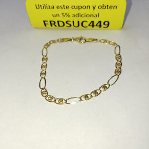 PULSERA ORO,ORO COMBINADO 14 K 4,00 GRMS (SEMINUEVO)