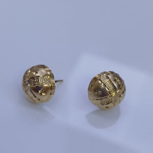BROQUELES PAR ORO 10 K 2,20 GRMS (SEMINUEVO)