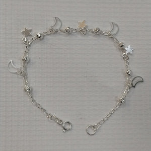 PULSERA TEJIDO TEJIDO ESPECIAL PLATA .925 18 CM 3.1 GR (NUEVO)