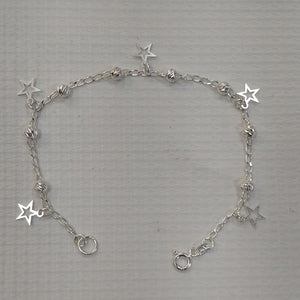 PULSERA TEJIDO ESPECIAL PLATA .925 18 CM 2.7 GR (NUEVO)