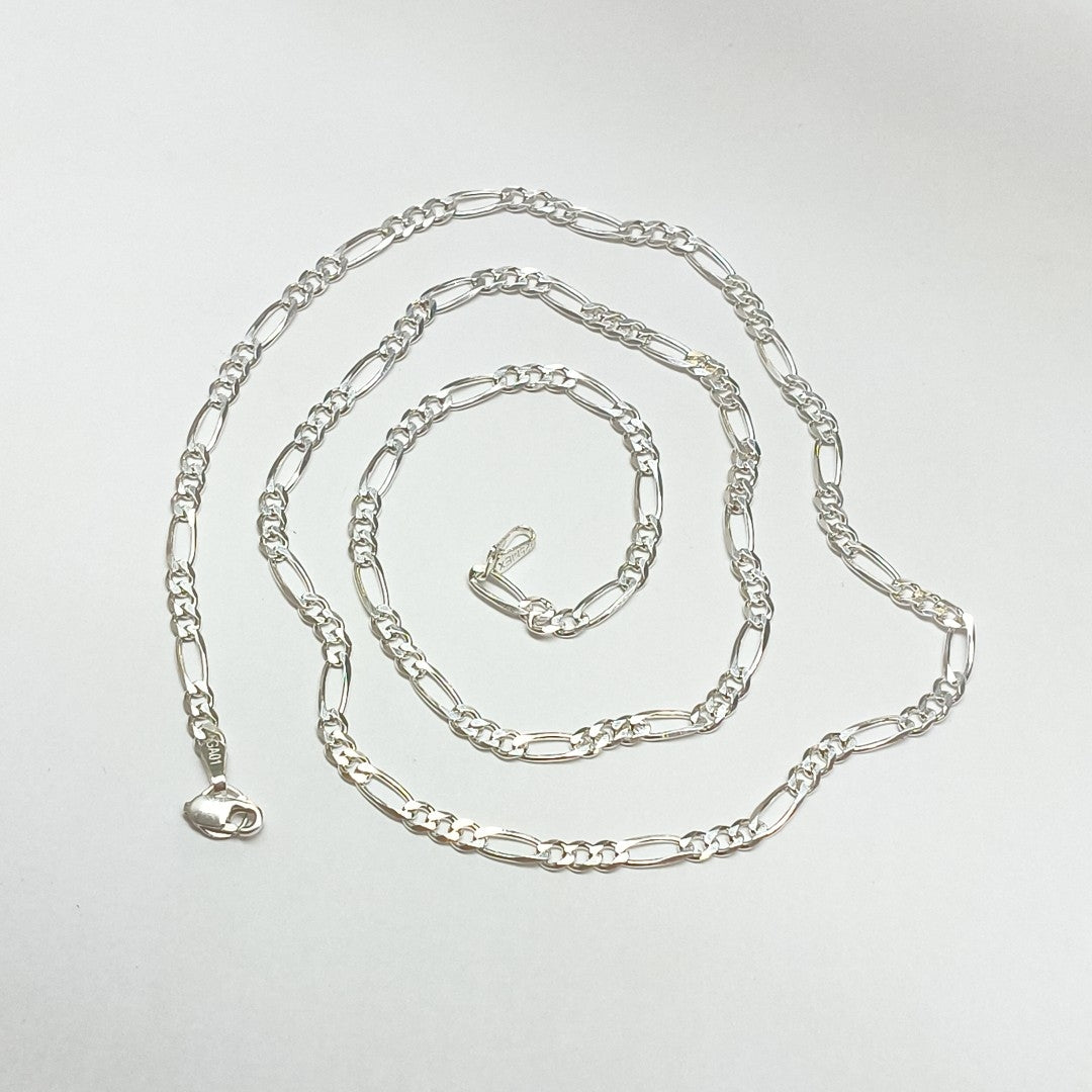 CADENA TEJIDO 3X1 PLATA .925 55 CM 7.6 GR (NUEVO)