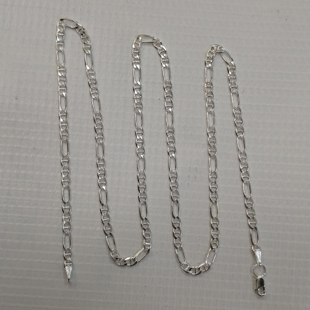 CADENA TEJIDO 3X1 PLATA .925 60 CM 8.4 GR (NUEVO)