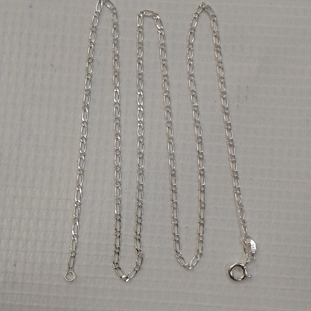CADENA TEJIDO 1X1 PLATA .925 55 CM 3.3 GR (NUEVO)
