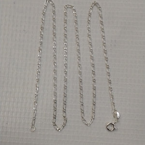 CADENA TEJIDO 1X1 PLATA .925 55 CM 3.3 GR (NUEVO)