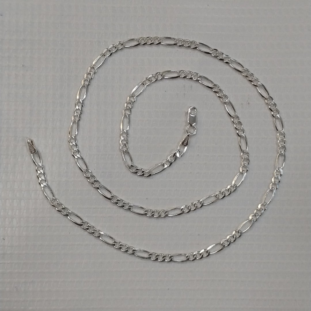 CADENA TEJIDO 3X1 PLATA .925 50 CM 6.8 GR (NUEVO)