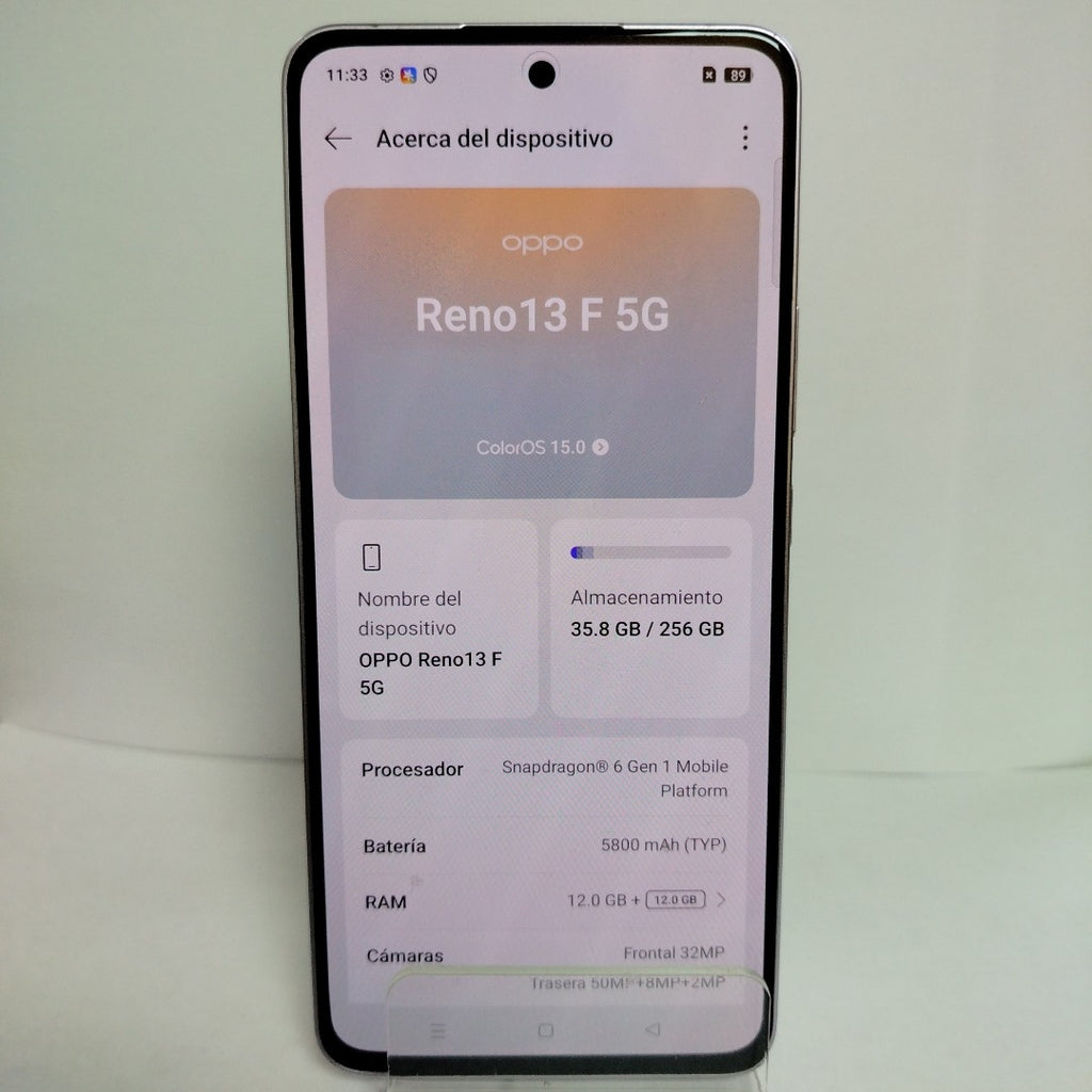 CELULAR OPPO  RENO 13F 5G CPH2699 (2025) 256 GB 12 GB RAM