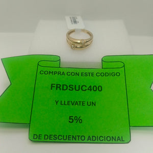 ANILLOS DAMA ORO 14K 2 (NUEVO)