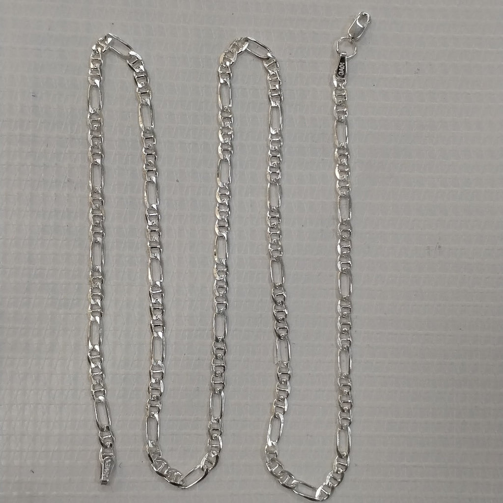 CADENA TEJIDO MARINERO PLATA .925 55 CM 7.9 GR (NUEVO)