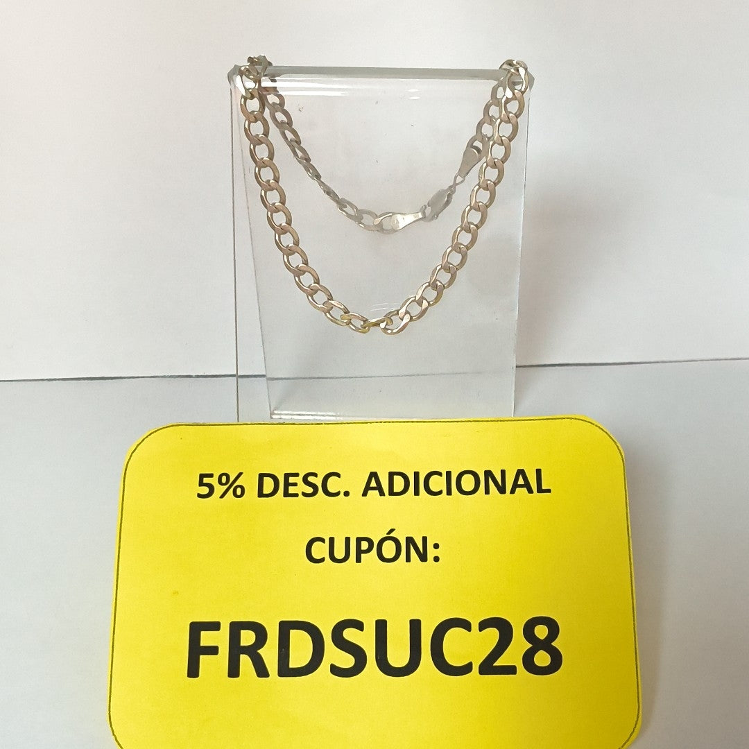 PULSERA PLATA 6,60 GRMS (SEMINUEVO)