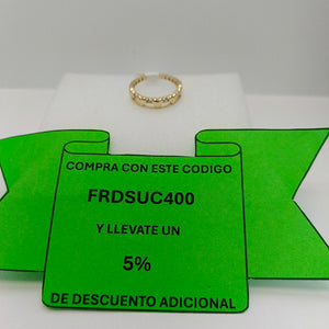 ANILLOS DAMA ORO 14K 2 (NUEVO)