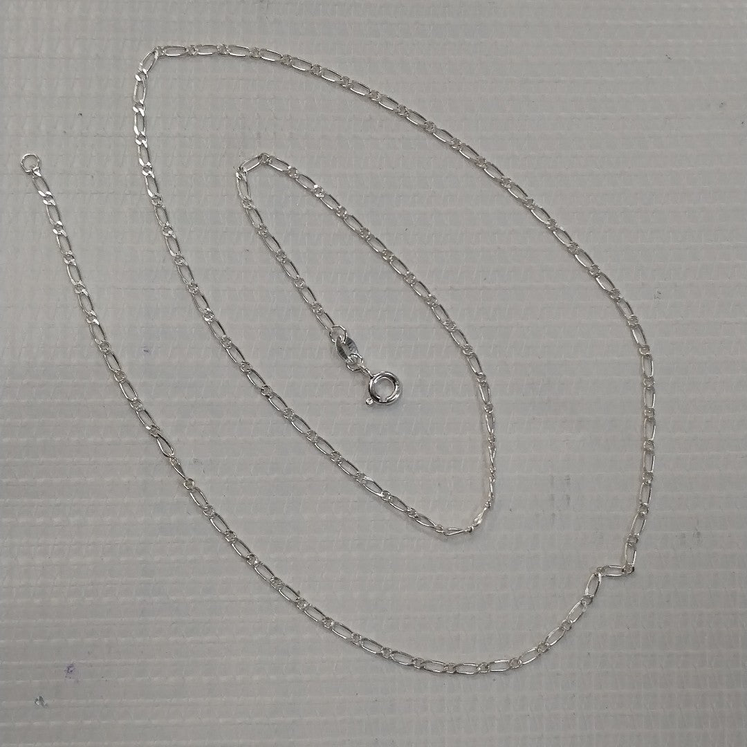 CADENA TEJIDO 1X1 PLATA .925 55 CM 3.2 GR (NUEVO)