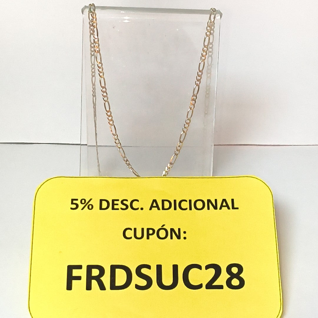 CADENA PLATA 4,90 GRMS (SEMINUEVO)