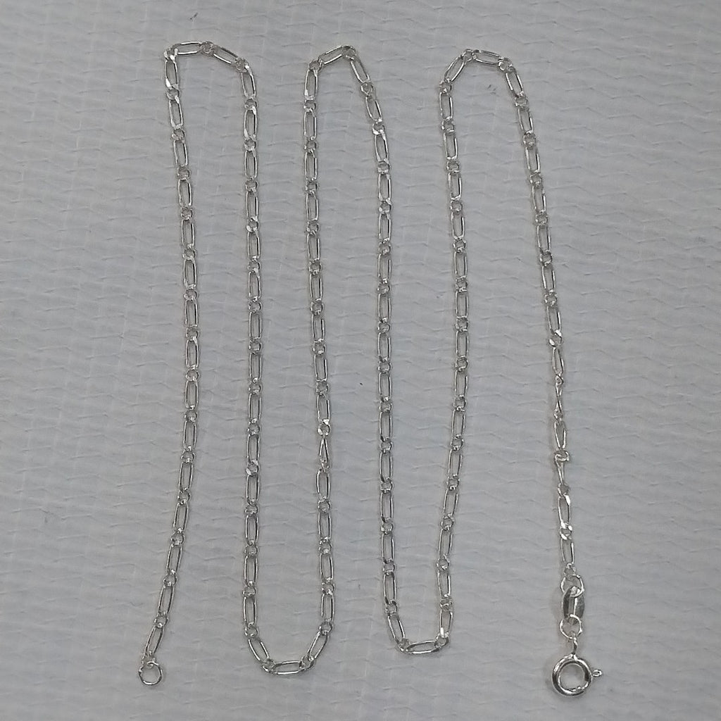 CADENA TEJIDO 1X1 PLATA .925 55 CM 3.3 GR (NUEVO)