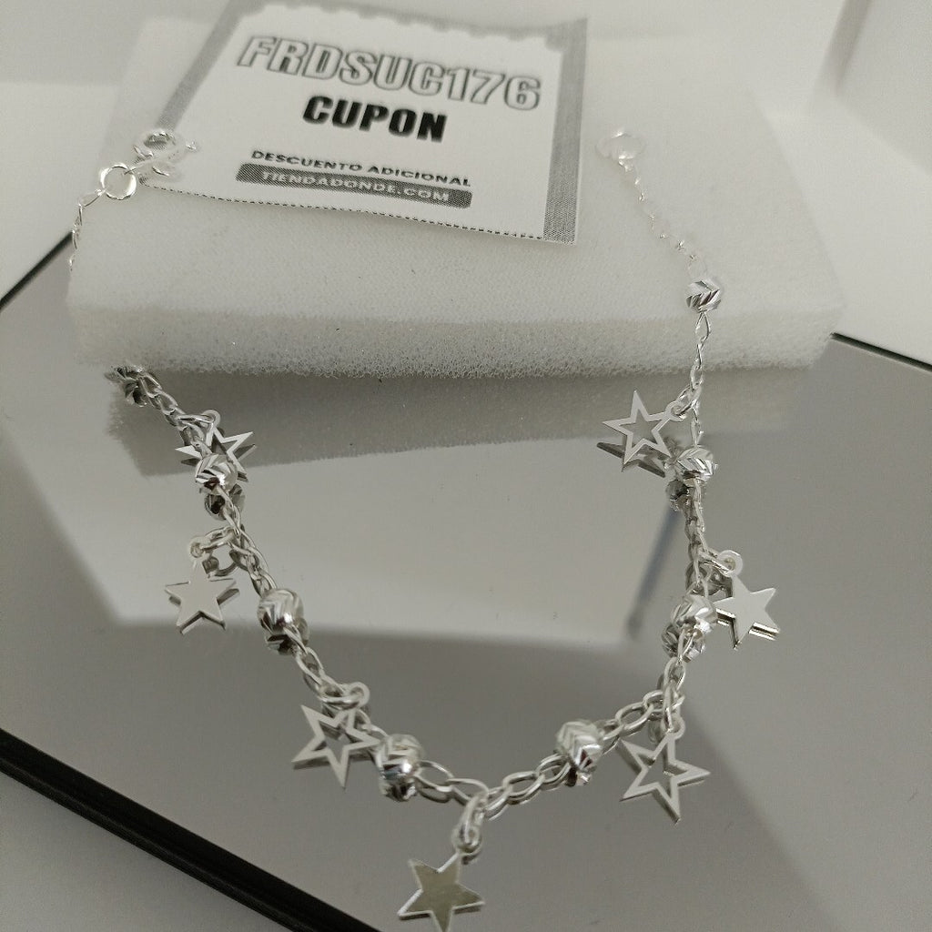 PULSERA TEJIDO ESPECIAL PLATA .925 18 CM 3.1 GR (NUEVO)