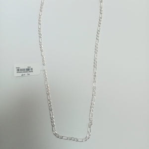 CADENA TEJIDO 3X1 PLATA .925 60 CM 8.4 GR (NUEVO)