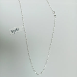 CADENA TEJIDO 1X1 PLATA .925 55 CM 3.2 GR (NUEVO)