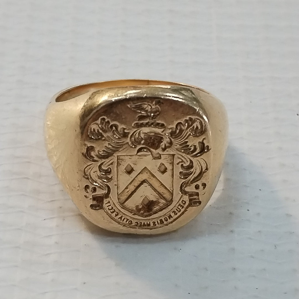 ANILLO ORO 10 K 18,70 GRMS (SEMINUEVO)