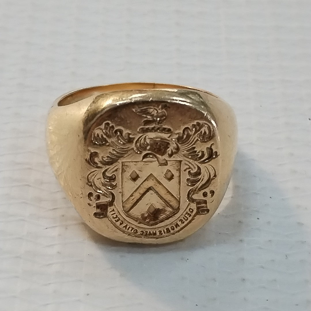 ANILLO ORO 10 K 18,70 GRMS (SEMINUEVO)