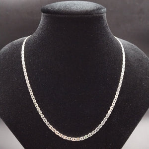 CADENA TEJIDO GUCHI PLATA .925 60 CM 9 GR (NUEVO)