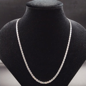 CADENA TEJIDO GUCHI PLATA .925 60 CM 9.7 GR (NUEVO)