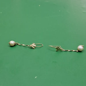 ARETES PAR ORO 10 K 1.6 GRMS (SEMINUEVO)