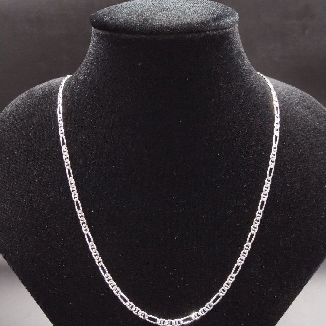 CADENA TEJIDO 3X1 PLATA .925 60 CM 8.1 GR (NUEVO)