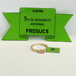 ANILLITO ORO 14 K 1.3 GRMS (SEMINUEVO)
