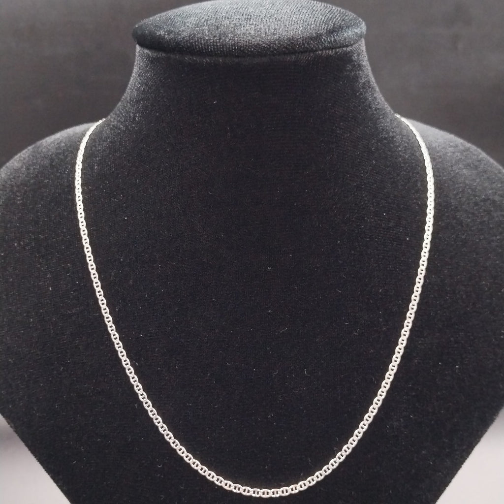 CADENA TEJIDO GUCHI PLATA .925 60 CM 3.9 GR (NUEVO)