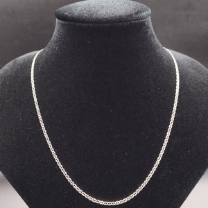 CADENA TEJIDO GUCHI PLATA .925 60 CM 3.9 GR (NUEVO)