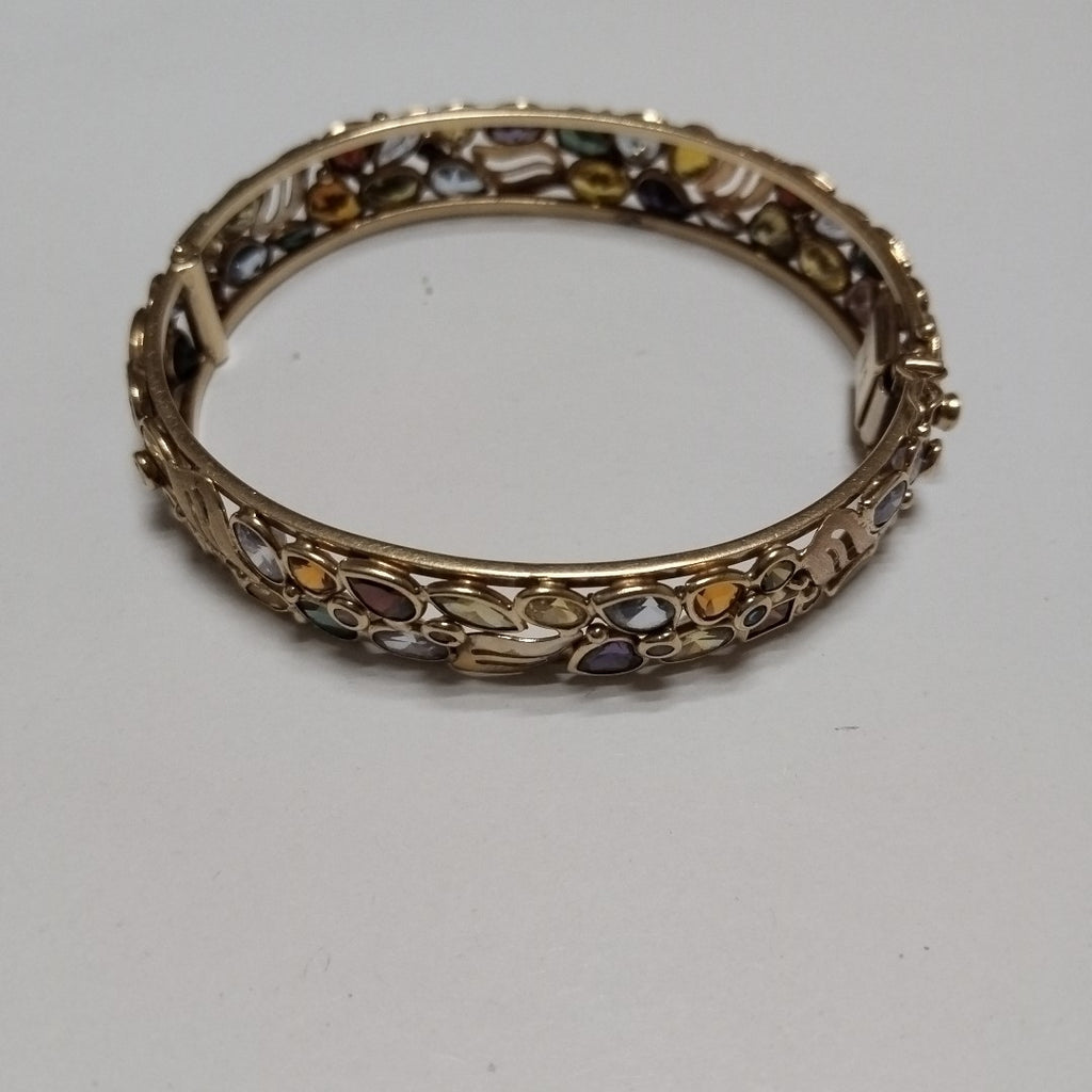 PULSERA RIGIDA ORO 14 K 34.2 GRMS (SEMINUEVO)