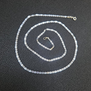 CADENA TEJIDO ESPEJO PLATA .925 60 CM 4.2 GR (NUEVO)