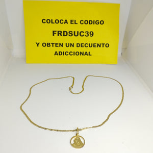 CADENA,DIJE ORO 14 K 5,20 GRMS (SEMINUEVO)