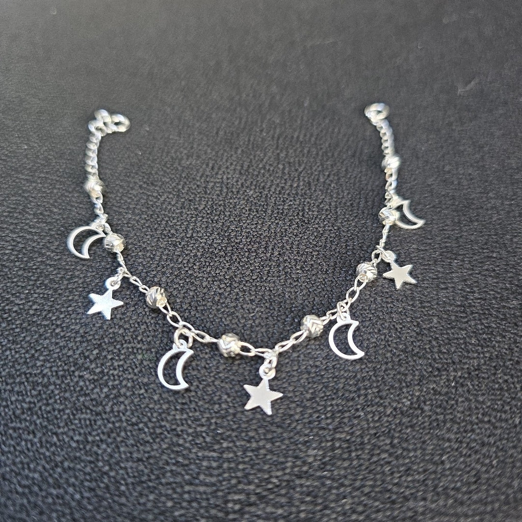 PULSERA TEJIDO TEJIDO ESPECIAL PLATA .925 18 CM 3.1 GR (NUEVO)
