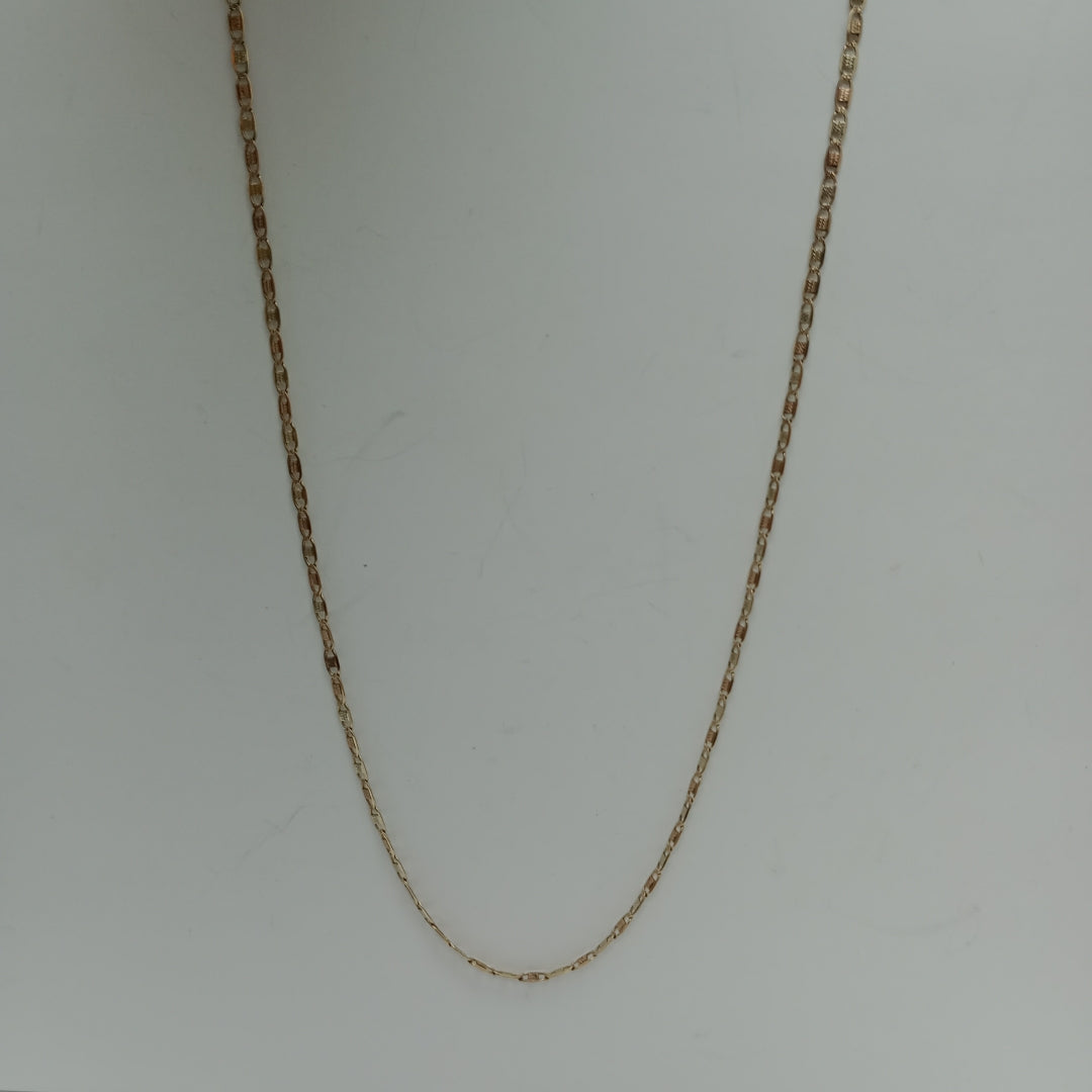 CADENA ORO 10 K 4.8 GRMS (SEMINUEVO)