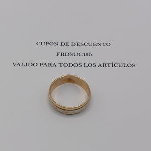 ANILLO ORO 14 K 2.8 GRMS (SEMINUEVO)