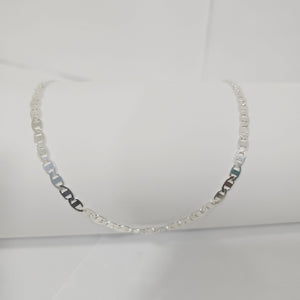 CADENA TEJIDO GUCHI PLATA .925 60 CM 9.1 GR (NUEVO)