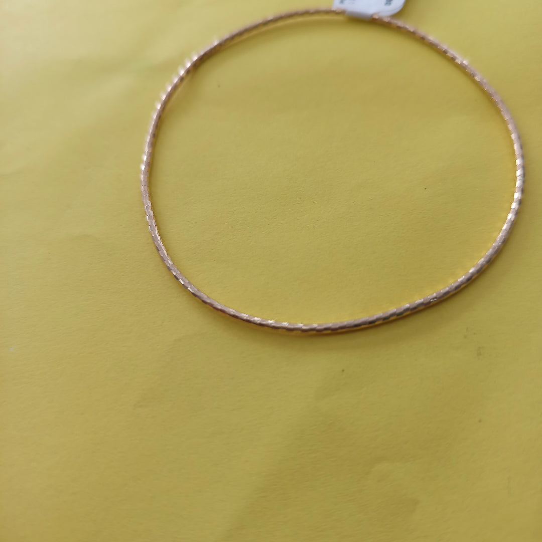 PULSERA RIGIDA ORO 14 K 2.3 GRMS (SEMINUEVO)