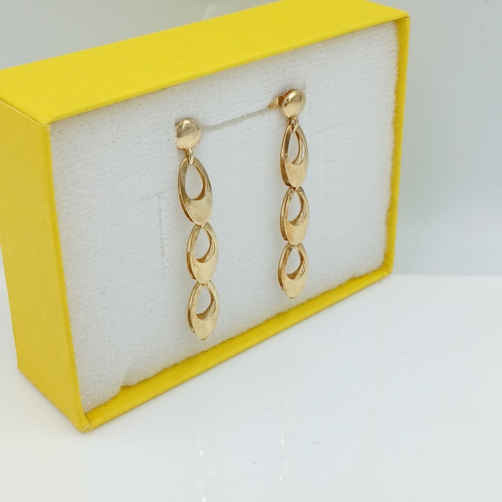 BROQUELES PAR ORO 14 K 3,00 GRMS (SEMINUEVO)