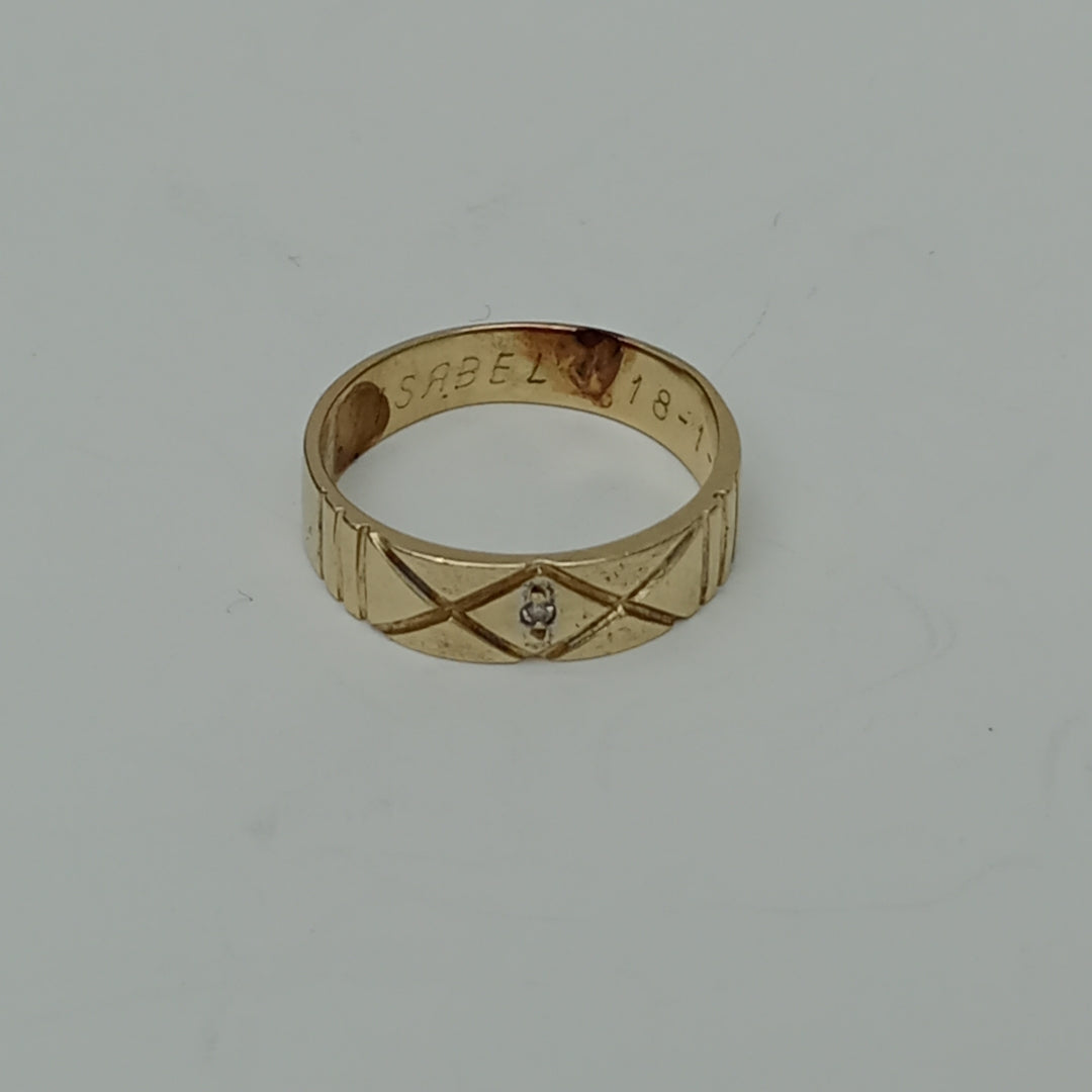ARGOLLA ORO 14 K 4,70 GRMS (SEMINUEVO)
